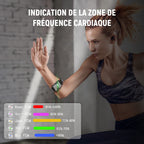 Brassard Cardio-Fréquencemètre, Bluetooth 5.0/ANT+, Étanchéité IP67