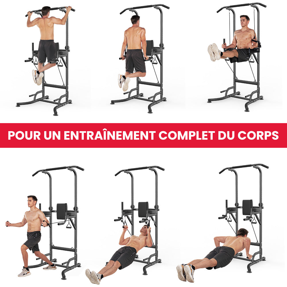 Power Tower Dip Station Barre de Traction