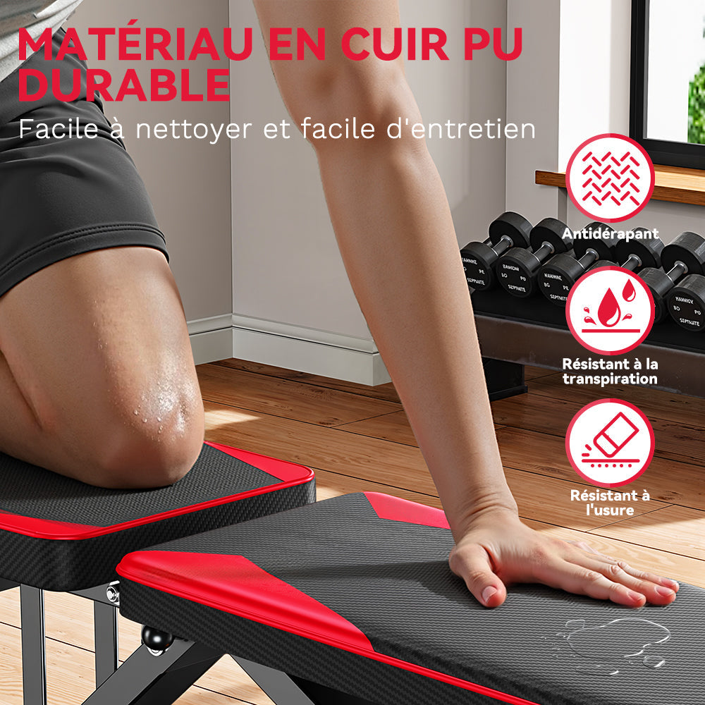 Banc de Musculation Pliable