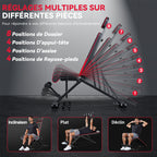Banc de Musculation Pliable