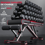 Banc de Musculation Pliable